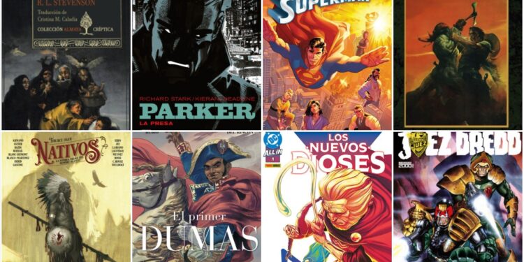 8 novelas y cómics de aventuras publicados en agosto que no te puedes perder