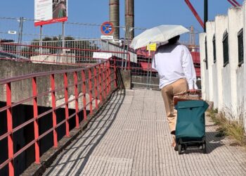 Paraguas en ferragosto