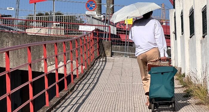 Paraguas en ferragosto