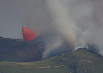 Extinguidos los incendios de As Neves y Salceda con casi 200 hectáreas calcinadas