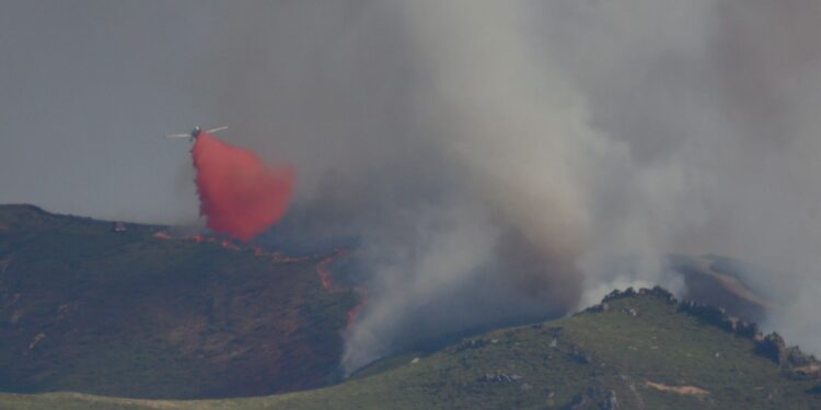 Extinguidos los incendios de As Neves y Salceda con casi 200 hectáreas calcinadas