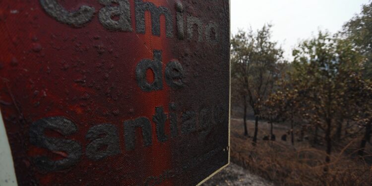 Incendios forestales: el fuego avanza sin control en Ourense y Galicia suma cinco días sin tren con Madrid