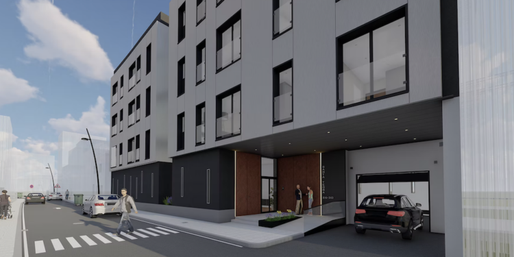 Dos edificaciones en ruinas darán paso a un moderno edificio con 16 viviendas en el barrio de Teis