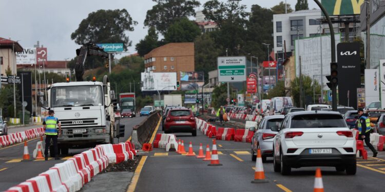 Así avanzan las obras de humanización de la Avenida de Madrid tras cuatro meses de ‘scalextric’