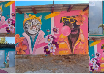 Un mural de una artista viguesa nominado como el mejor del mundo