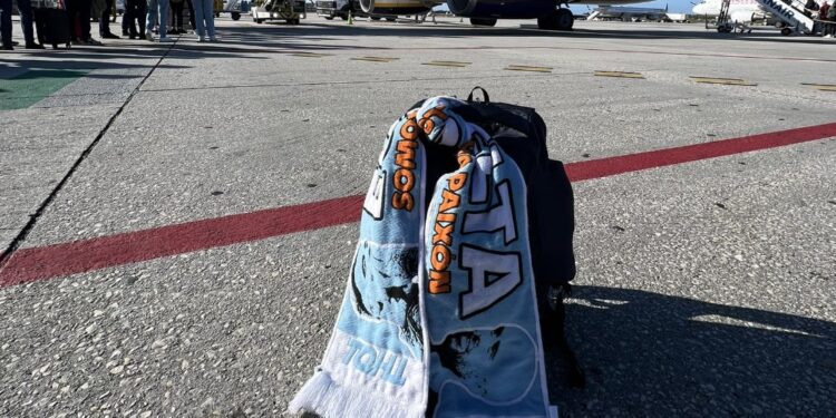 La marea celeste invade Stuttgart