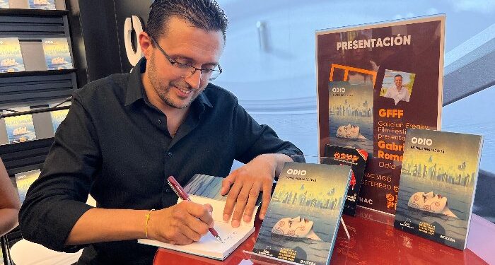 El GFFF presentó ‘Odio’, la premiada novela de Gabriel Romero de Ávila