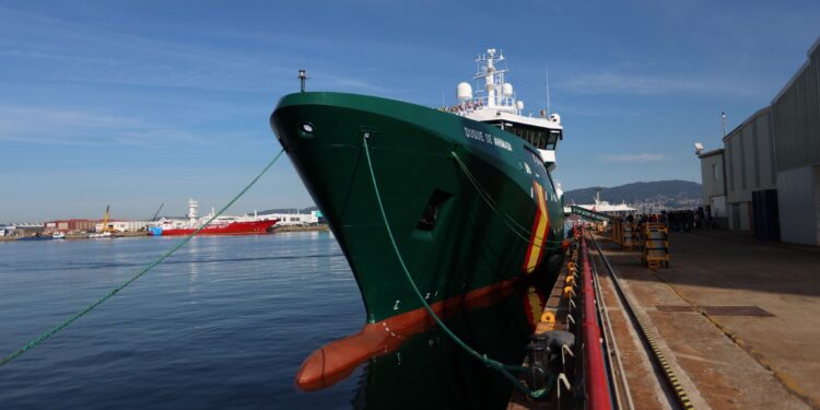 La Guardia Civil incorpora el buque ‘Duque de Ahumada’ a su flota para prevenir la inmigración ilegal