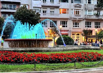 Fuentes luminosas de Vigo