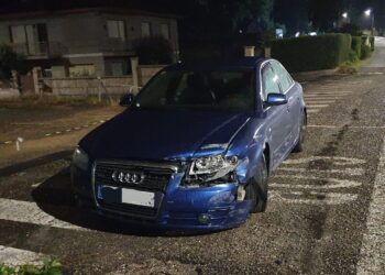 Detenido un fugitivo con diez órdenes de busca y captura tras una huida en un coche robado