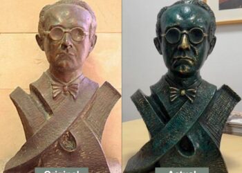 Profanación artística en O Porriño