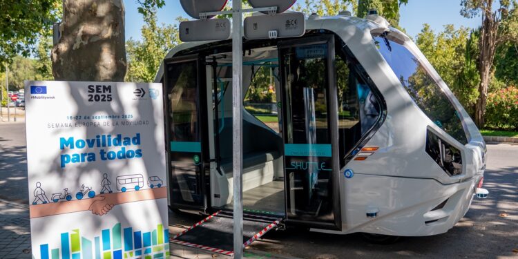 Tecnología de O Porriño para el primer autobús municipal autónomo de Madrid