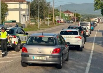 Nuevo corte de la N-120 en Ponteareas: «Los políticos de Madrid solo actúan por las malas»