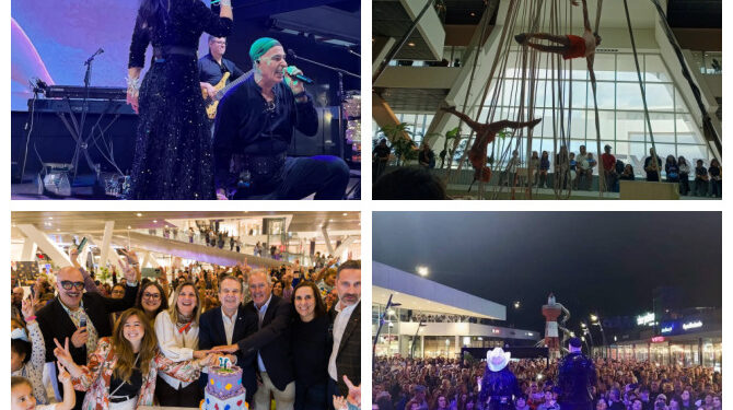 Vialia celebró su cuarto aniversario por todo lo alto: música, juegos, premios y tarta