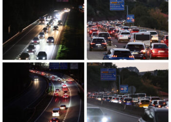 La A55, de nuevo una ratonera: retenciones y tráfico ralentizado desde O Porriño hacia Vigo