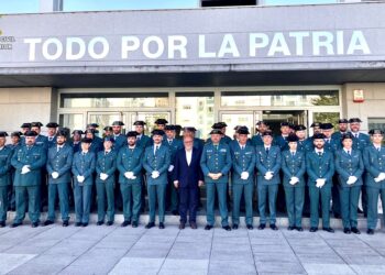 Savia nueva para la Guardia Civil con 41 nuevos agentes