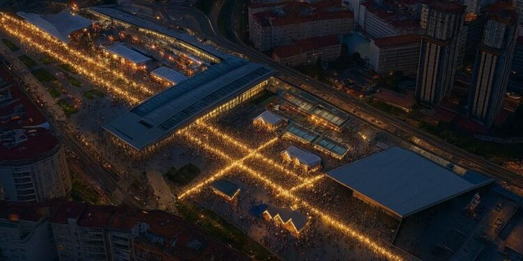 Vialia Vigo contará con 75 casetas y dos pistas de hielo en Navidad