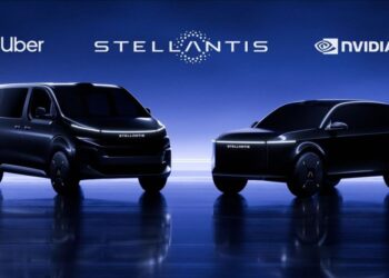 Stellantis se une a Nvidia y Uber para lanzar miles de robotaxis sin conductor