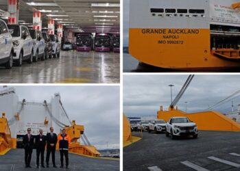 El buque de carga más sostenible del mundo se presenta en Vigo