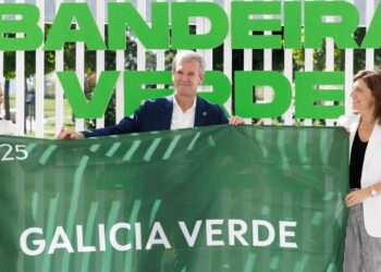 Rueda entrega Banderas Verdes en Mos a 33 municipios