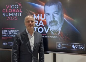 Dmitry Muratov, Premio Nobel de la Paz, se suma al Vigo Global Summit