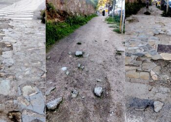 Las calles de Vigo se agrietan mientras el Concello sólo ha gastado el 4% del ‘Plan aceras en barrios’