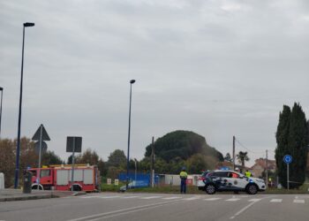 Una fuga de gas en las obras de Navia provoca la intervención de Policía y Bomberos de Vigo
