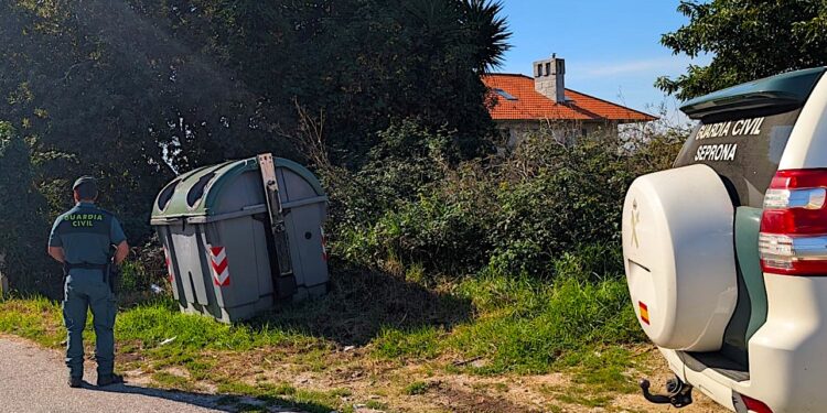 Investigan a una vecina de Cangas por tirar gatos a la basura