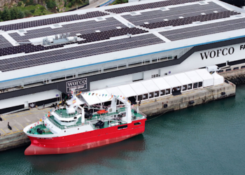 Un gran simulacro con fuego, heridos y fuga de amoníaco en la ría moviliza a todos los servicios de emergencia