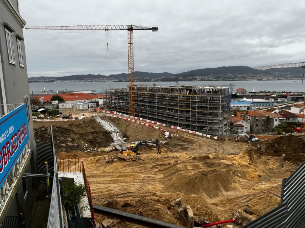 El Barrio do Cura corona su primer hito: así quedan las vistas de la Ría de Vigo desde el Paseo de Alfonso