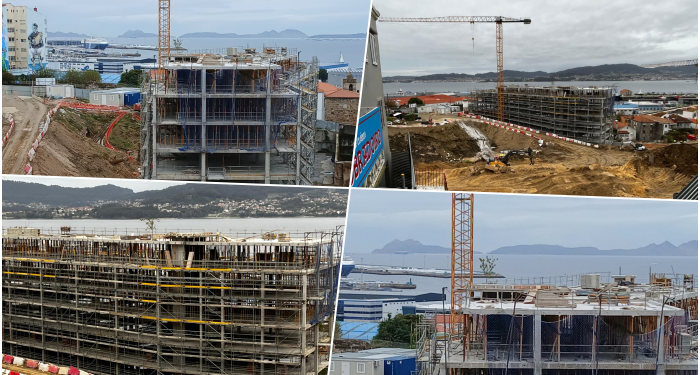 El Barrio do Cura corona su primer hito: así quedan las vistas de la Ría de Vigo desde el Paseo de Alfonso