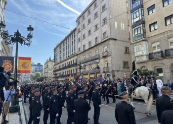 Vigo acoge el acto central del Día de la Policía Nacional tras el «hito» de alcanzar su «máximo histórico de efectivos»