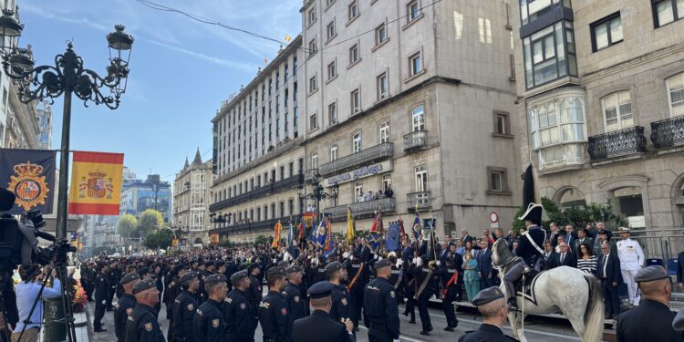 Vigo acoge el acto central del Día de la Policía Nacional tras el «hito» de alcanzar su «máximo histórico de efectivos»