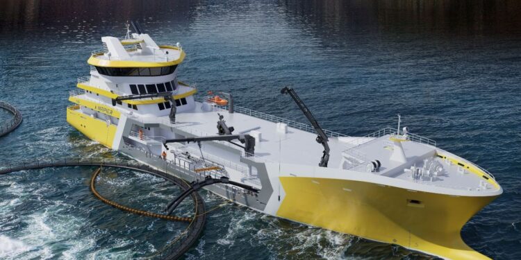 Freire Shipyard construirá un buque de última generación para la acuicultura marina