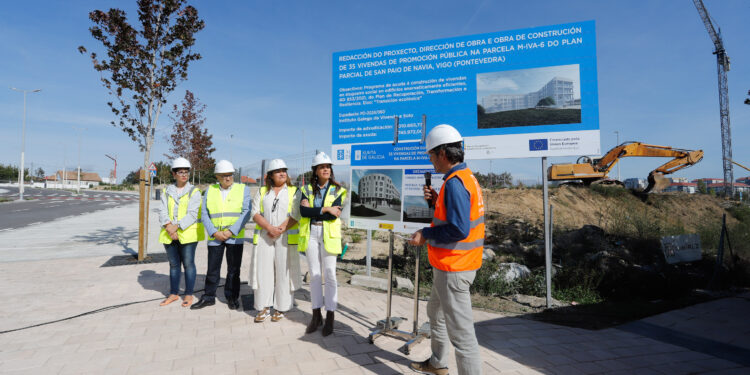 Se inicia en Vigo la primera obra de 35 viviendas públicas con técnicas industrializadas