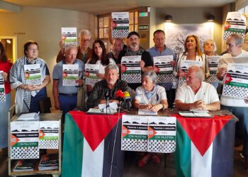 Más de 40 entidades salen el sábado de nuevo a la calle en Vigo por Palestina