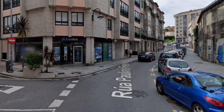 Reordenación de tráfico en Bouzas por una obra en una de las principales calles del barrio