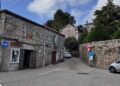 Rincón histórico de Vigo con trampa