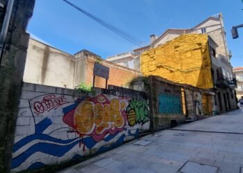 Luz verde de Urbanismo al Consorcio Casco Vello de Vigo para actuar en un ‘agujero’ de la rúa Alta