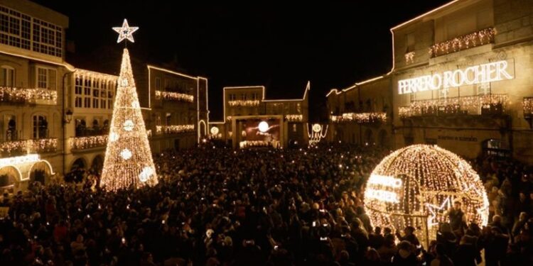 A Guarda aspira a la Navidad dorada de Ferrero Rocher