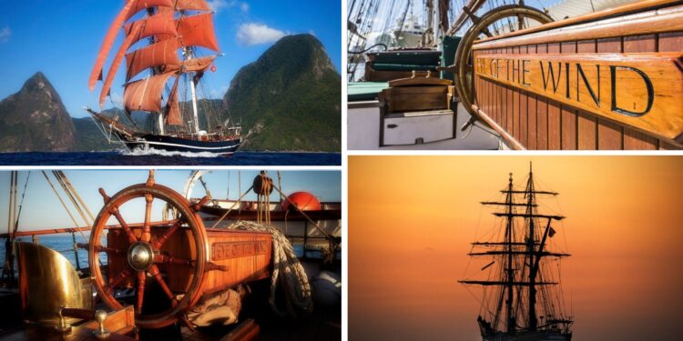 El velero centenario de ‘Laguna Azul’ y Ridley Scott se refugia en Vigo