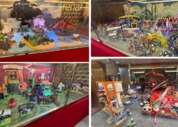 Más de 15.000 Playmobil invaden un hotel de Vigo para luchar contra el cáncer infantil