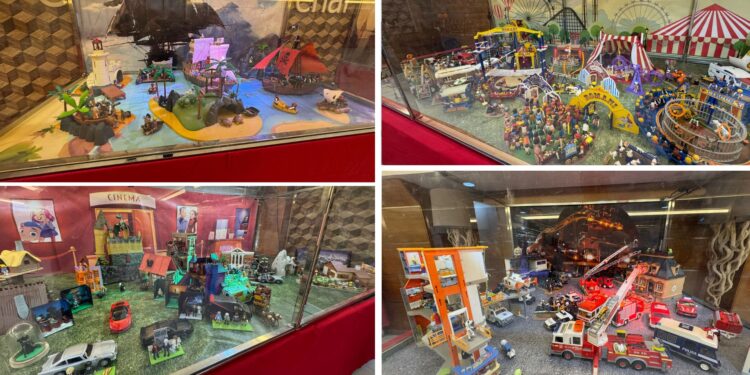 Más de 15.000 Playmobil invaden un hotel de Vigo para luchar contra el cáncer infantil