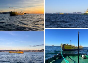 Vigo recibe al domador de la energía de las mareas