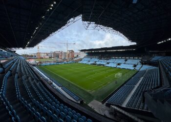 Así avanzan las obras de la grada de Gol desde el interior de Balaídos