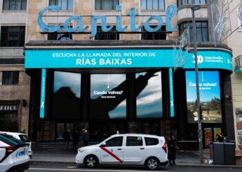 La campaña ‘Cando volves?’ da el salto a la Gran Vía de Madrid