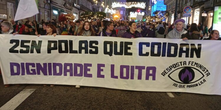 Miles de personas toman Vigo para exigir el fin de la violencia machista