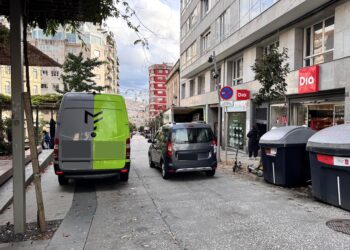 Sin aceras en A Ronda