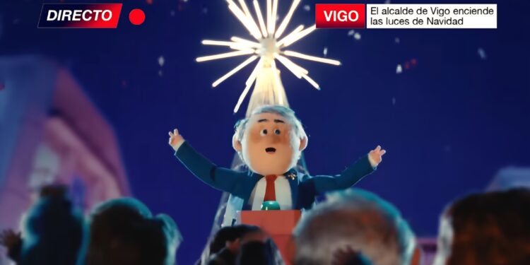 Suchard elige a Vigo en su tradicional anuncio navideño