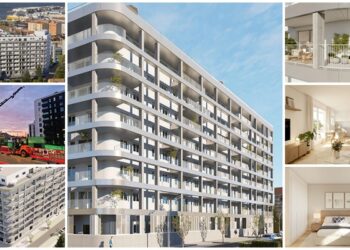 A toda máquina la obra de 57 nuevas viviendas ya a la venta en Esturáns: así son sus detalles